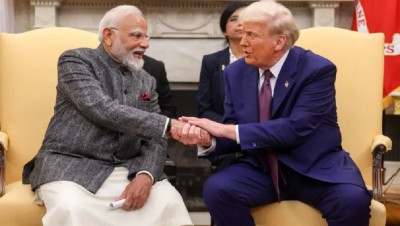  प्रधानमन्त्री मोदी र ट्रम्पको भेट :  द्विपक्षीय व्यापारका विषयमा जोड 