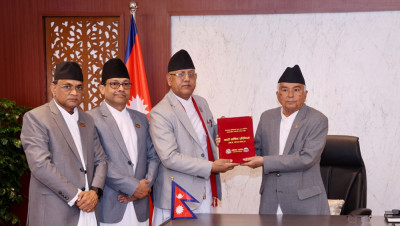  राष्ट्रपतिसमक्ष मुस्लिम आयोगको वार्षिक प्रतिवेदन पेस 