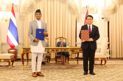 काठमाडौँ विश्वविद्यालय र सियाम विश्वविद्यालयबीच उच्चशिक्षा अध्ययनका लागि सम्झौता 