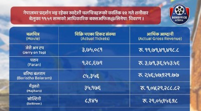  दर्शकले रुचाउन थाले नेपाली चलचित्र, कसको कमाइ कति ? 