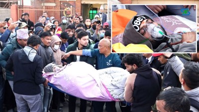  आमरण अनसनमा बसेका निकोलस भुसाल अस्पताल भर्ना 