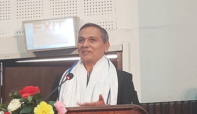  गृहमन्त्री अर्यालले भने- मानवअधिकारको रक्षा गर्दै लोकतन्त्रलाई संस्थागत गराउन लागि प्रतिबद्ध छौं 