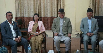  विपक्षी दलहरुको बैठक : भोटेकोशी बाढीपीडितको उद्धार, राहत र पुनर्स्थापनाका विषयमा छलफल 