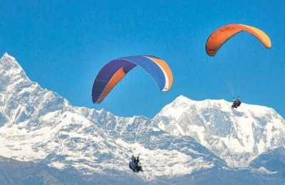  पोखरामा बन्द रहेको प्याराग्लाईडिङ्ग खेल पुन: सञ्चालन हुँदै 
