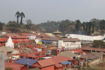  महाशिवरात्रीको पूर्वसन्ध्यामा पशुपतिमा शोभायात्रा 