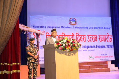  विविधतामा एकताले राष्ट्रिय अखण्डता बलियो बनाउँछ : राष्ट्रपति पौडेल 
