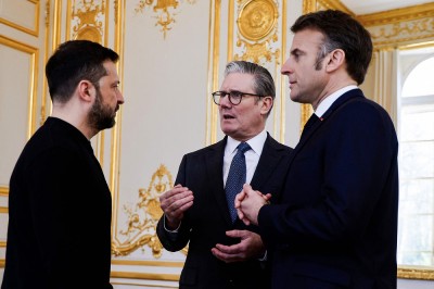  युक्रेनाविरुद्धको युद्ध नरोकुञ्जेल रुसमाथिको प्रतिबन्ध हटाउने अहिलेको समय होइन : पेरिस सम्मेलन 