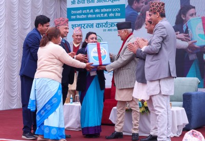  प्रधानमन्त्रीबाट एचपिभी खोप अभियान शुुभारम्भ 