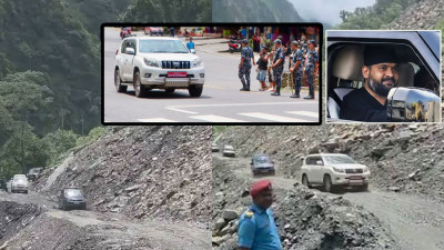  अस्तव्यस्त बेनी–जोमसोम सडक : यात्रुले भोग्दै आएको सास्ती प्रधानमन्त्रीले पनि अनुभूति गरे 