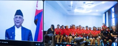  प्रधानमन्त्री ओलीले ‘साम्बा एन्ड टिम, विस यु अल द बेस्ट’ भन्दै  शुभकामना दिएपछि... 