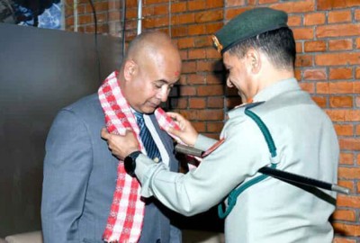  सीमा समन्वयात्मक बैठकमा सहभागी हुन सशस्त्र प्रहरी महानिरीक्षक अर्याल भारत प्रस्थान 