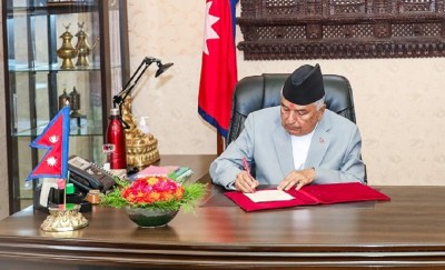  राष्ट्रपति पौडेलद्वारा अमेरिका र चीनका लागि राजदूत नियुक्त 