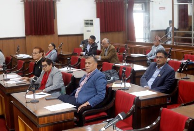  राष्ट्रियसभामा आज सात मन्त्रालयसहित विभिन्न निकायको विनियोजन शीर्षकमा छलफल 