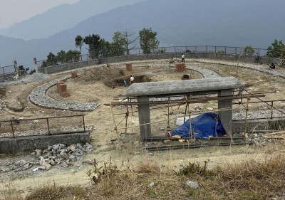  म्याद सकिएको दुई वर्षपछि रावण पार्क निर्माणले गति लियो 