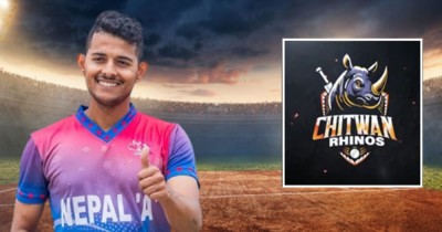  एनपीएल : चितवन राइनोजका बलर रिजन ढकाल कारबाहीमा 