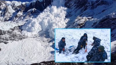  रोल्वालिङ हिमपहिरो अपडेट : पाँच जनाको उद्धार, सात अझै बेपत्ता 