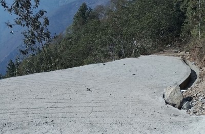  आँबुखैरेनीका तीन सडकको स्तरोन्नति अन्तिम चरणमा 