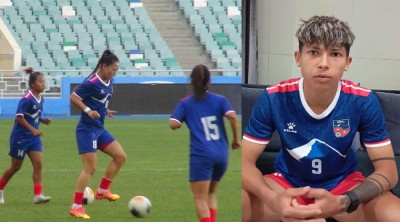  साम्बाको ह्याट्रिकमा श्रीलङ्कामाथि नेपालको उत्कृष्ट जित 