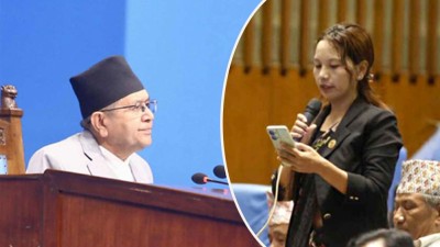  बोल्दाबोल्दैको अवस्थामा सांसद छिरिङ ल्हामुको माइक सभामुखले किन काटे ? 