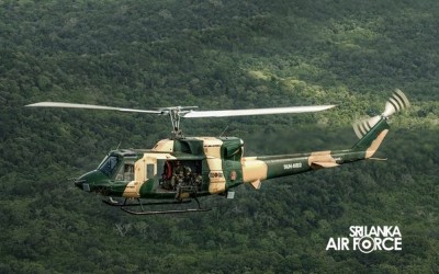  श्रीलंकामा हेलिकोप्टर दुर्घटना, ६ जनाको मृत्यु, ६ घाइते 