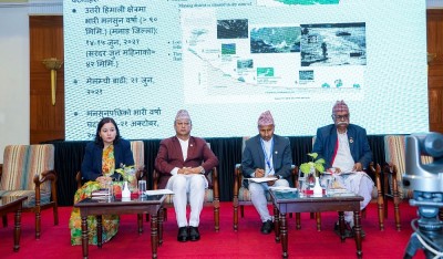  प्रविधिको प्रयोगबाट पूर्वसूचना प्रणालीलाई सुदृढ बनाउन सरकार क्रियाशील छ : मन्त्री खड्का 