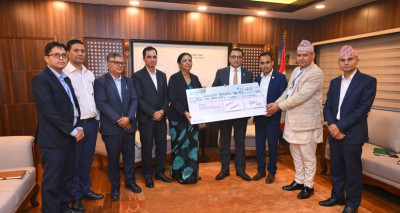  प्रधानमन्त्री दैवी प्रकोप उद्धार कोषमा टेलिकमद्वारा १० करोड सहयोग 