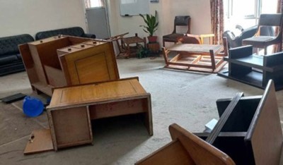  त्रिवि उपकुलपतिको कार्यकक्षमा तोडफोड 