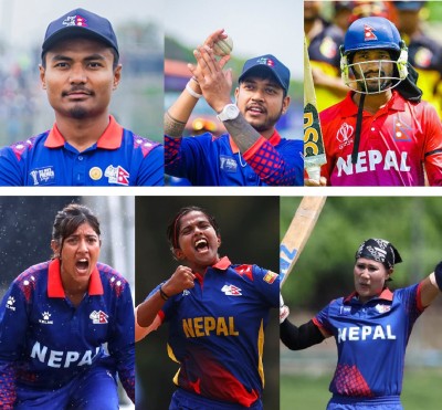  रोहित र इन्दुसहितका खेलाडीको श्रेणी ‘ए’, करण र कुशल ‘बी’मा झरे 