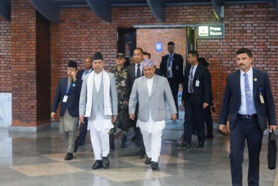  उपराष्ट्रपति यादव कतारको भ्रमण सम्पन्न गरी स्वदेश फिर्ता 