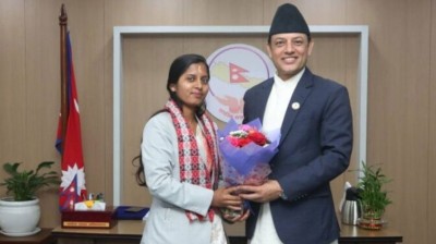  उपसभामुख ठाकुरद्वारा पदभार ग्रहण,सभामुखसँग औपचारिक भेट 