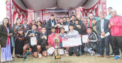  गण्डकी प्रदेशस्तरीय भलिबलको उपाधि गलकोटले जित्यो 