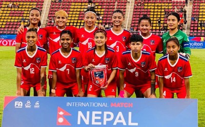  नेपाल थाइल्यान्डसँग २-० ले पराजित 