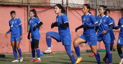  साफ महिला च्याम्पियनसिपका लागि ३५ सदस्यीय खेलाडी छनोट 