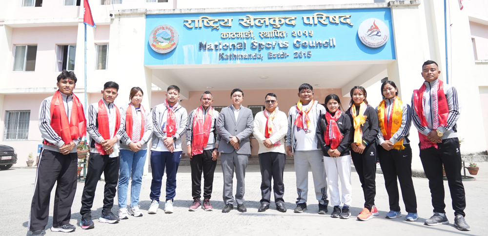 जुडो टोली थाइल्यान्ड प्रस्थान