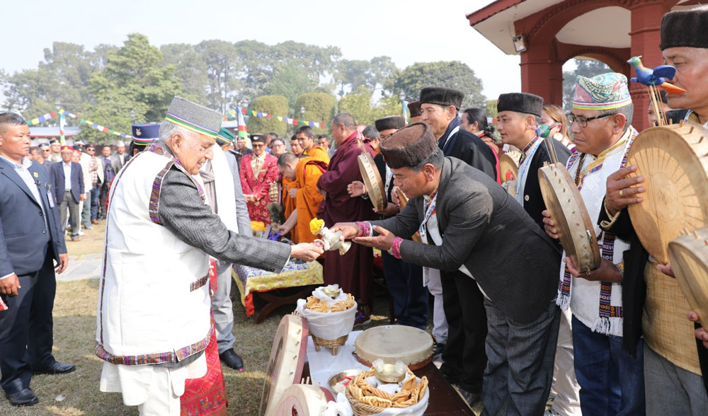 आपसी सद्भाव र बन्धुत्वको भावना अभिवृद्धि गर्दै राष्ट्रिय एकतालाई सुदृढ बनाऔं : राष्ट्रपति