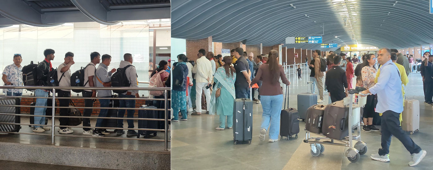 दसैँमा पनि रोकिएन विदेशीने युवाको लर्को : रहर कि बाध्यता ?