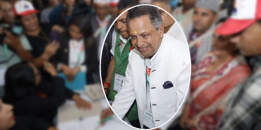 कांग्रेस समावेशीतर्फको उपसभापतिमा विनोद चौधरीले अग्रता