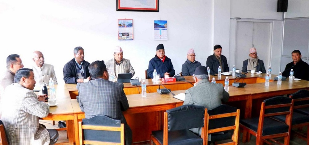पत्रकार सम्मेलन अघि विपक्षी दलहरूको बैठक बस्दै