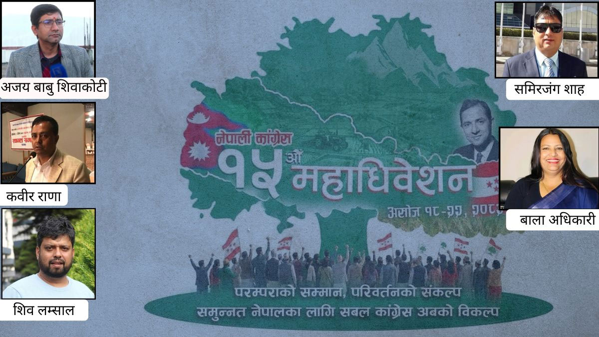 कांग्रेस महाधिवेशनमा आधा दर्जन पत्रकार उम्मेदवार