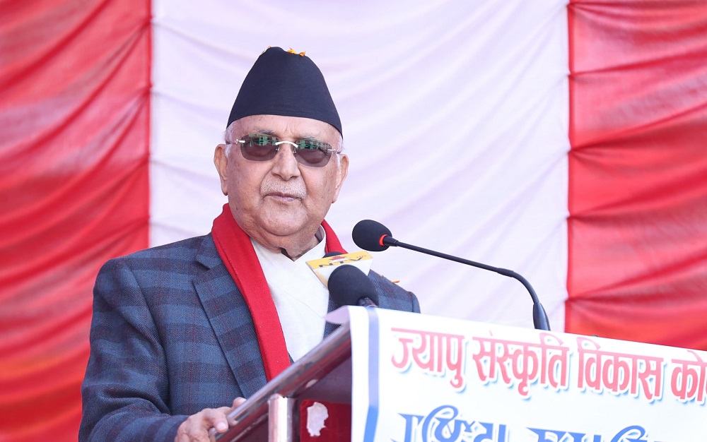 देशलाई विकृतिबाट सुसंस्कृततर्फ लैजान वर्तमान संयुक्त सरकार बनेको होः प्रधानमन्त्री