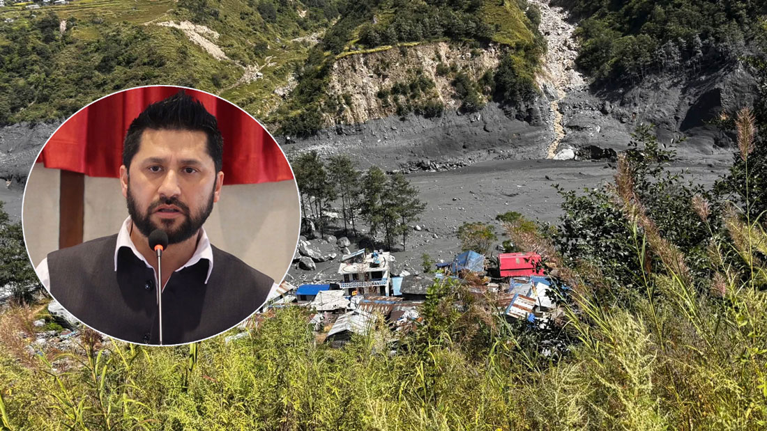 बुढीगण्डकी बाढीपीडितको उद्धार र राहतमा जुट्न सभापति लामिछानेको निर्देशन