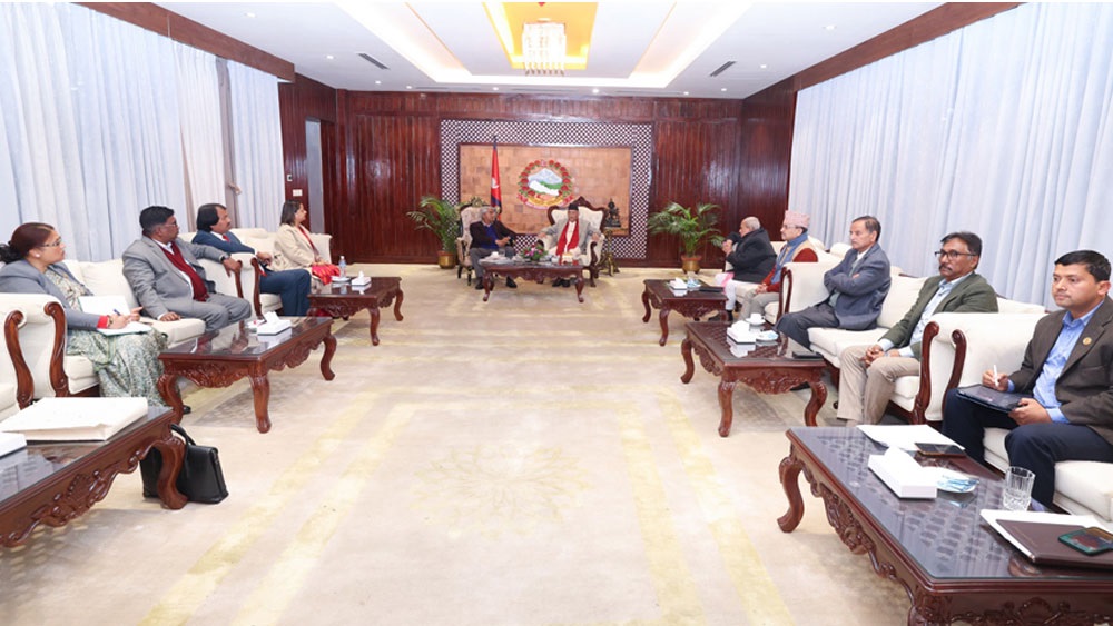 उच्चस्तरीय राजनीतिक संयन्त्रको बैठक बालुवाटारमा