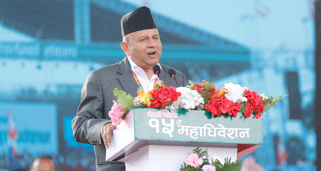 राष्ट्रियता र लोकतन्त्रका लागि राजनीतिक शक्तिहरु एक ठाउँमा उभिनुपर्छ : महासचिव पोखरेल